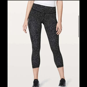 Lululemon Align Pant Leggings Black & White size 8